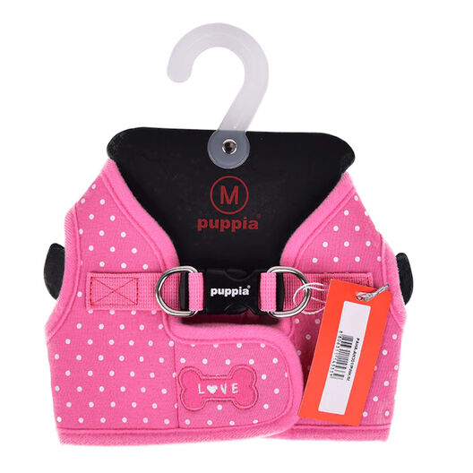 Puppia Dotty Chaleco Rosa arnés para perros, , large image number null